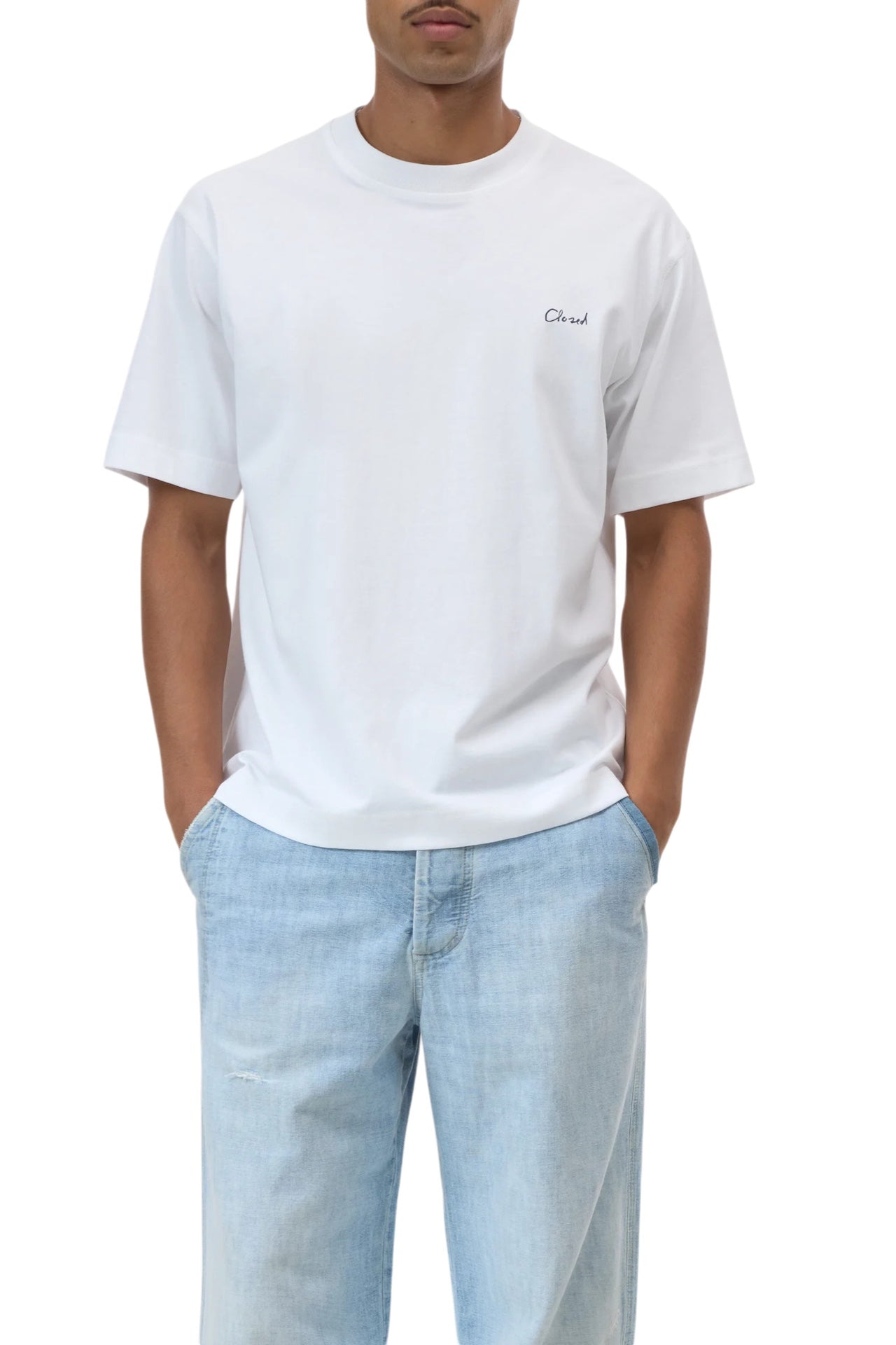 T-shirt manica corta con stampa Chiusa