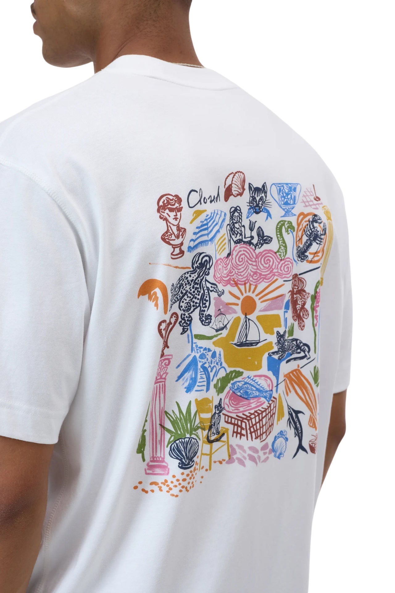T-shirt manica corta con stampa Closed