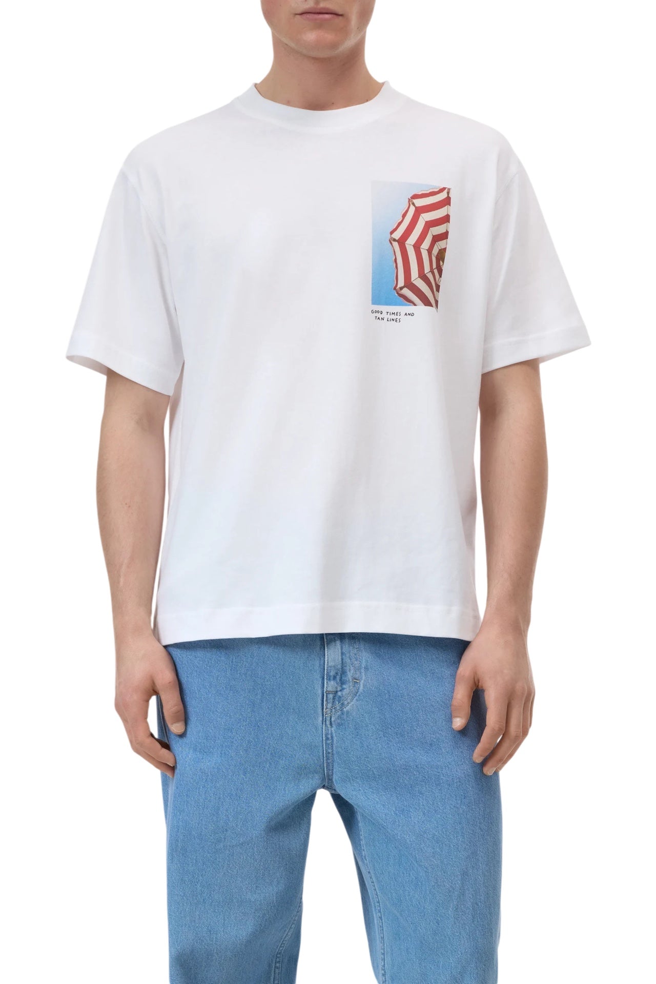 T-shirt stampa sul davanti Closed