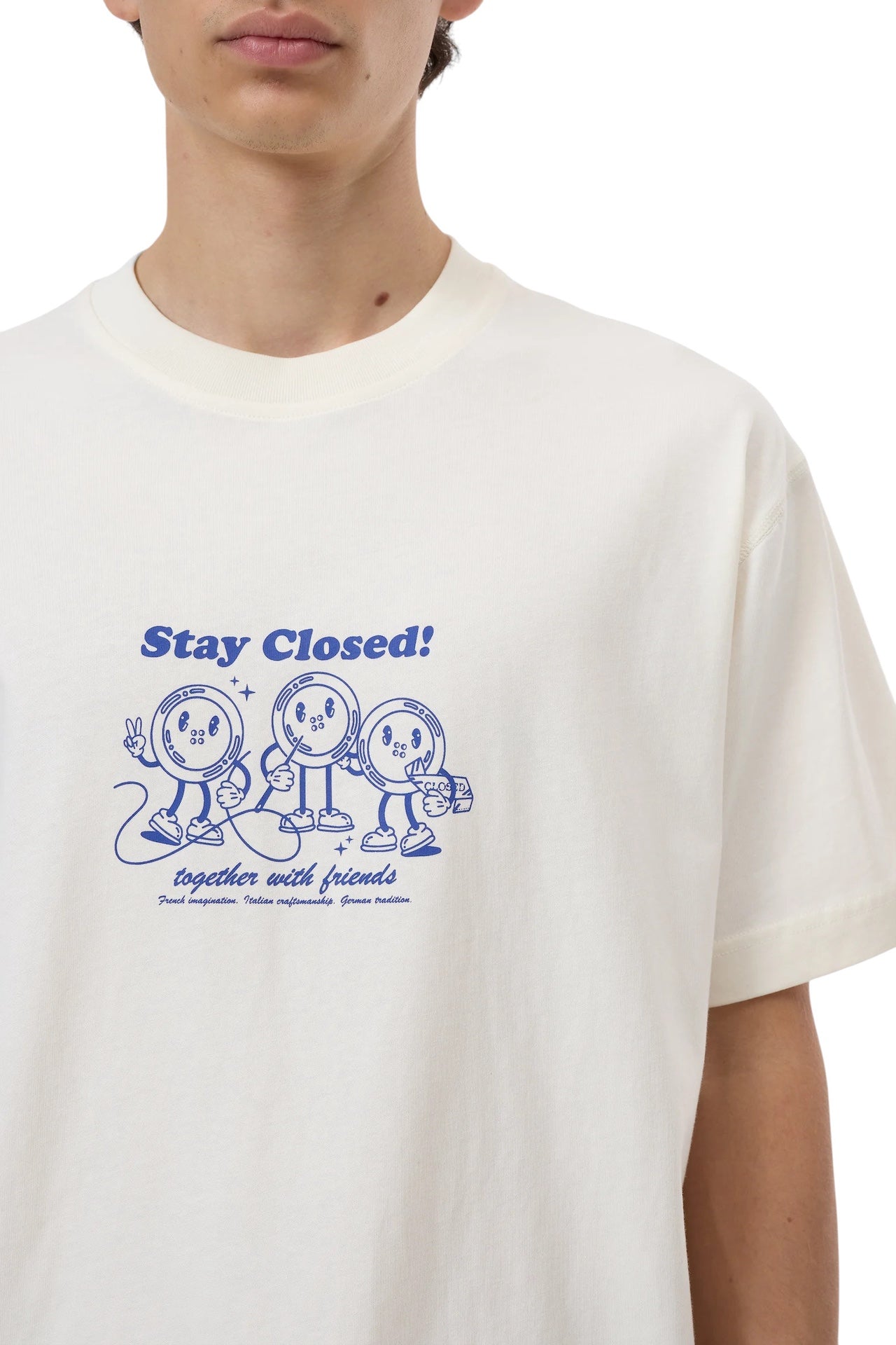 T-shirt manica corta con stampa Closed