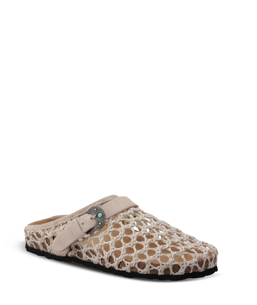 Sandalo intrecciato Taji