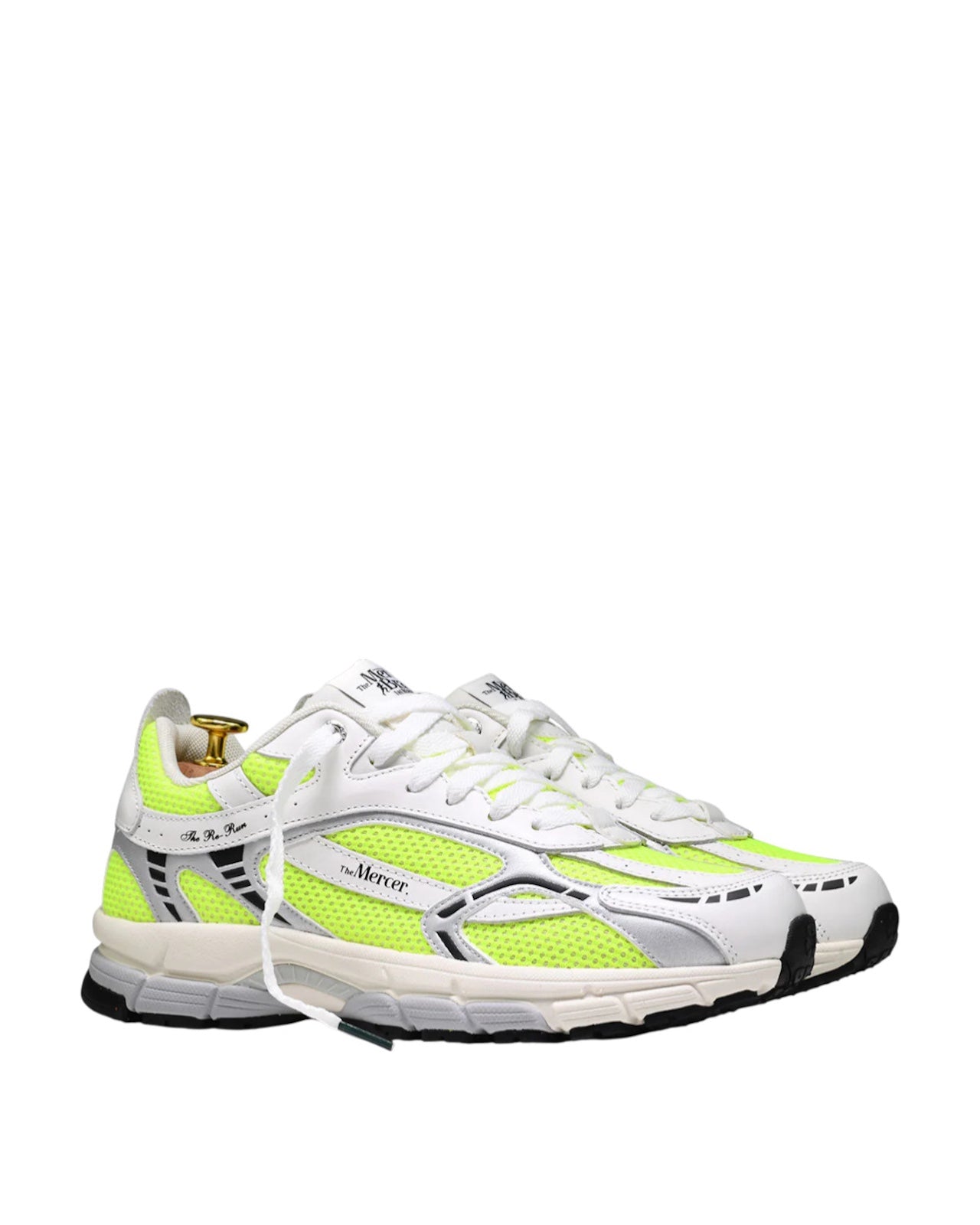 Sneaker the re-run white silver The Mercer Brand