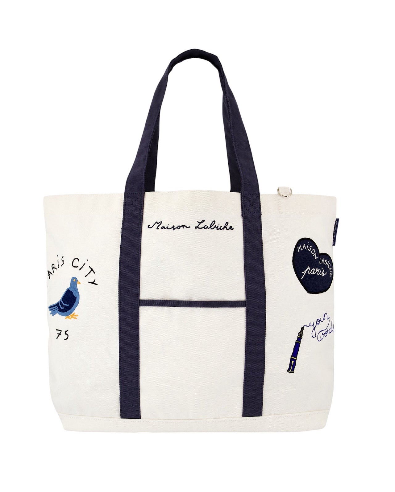 Tote Bag con ricami Maison Labiche