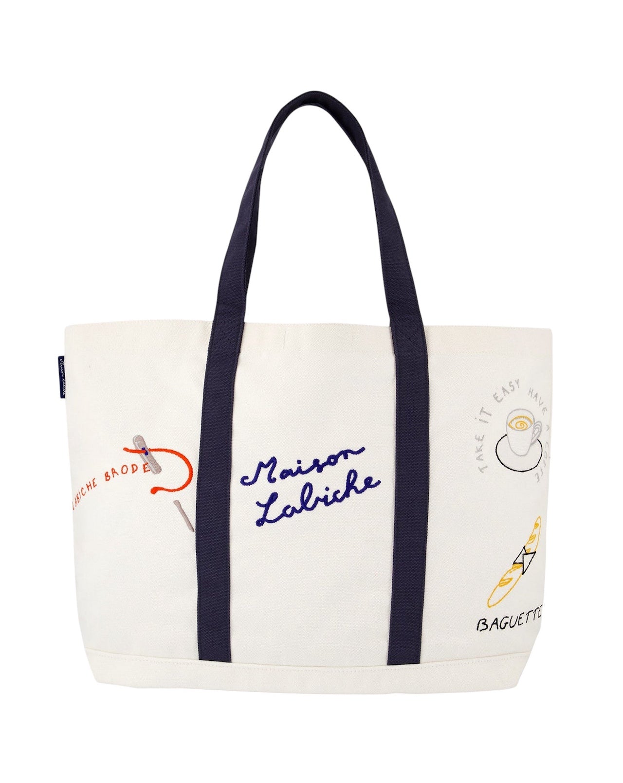 Tote Bag con ricami Maison Labiche