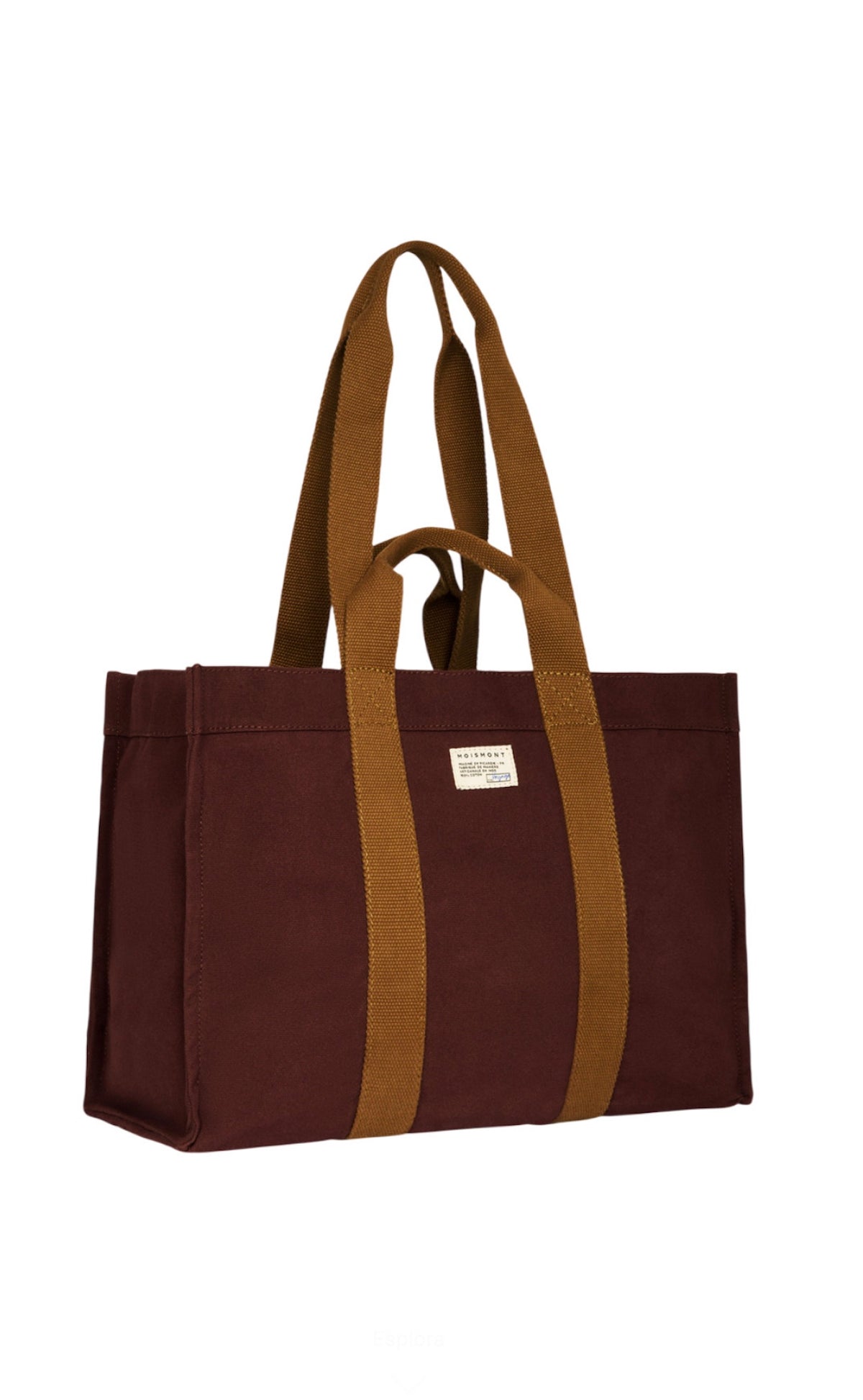 Tote bag in cotone Moismont Cabas N°46 – marrone